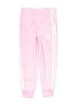 Adidas 100% Polyester Pink Track Pants Size 5 - photo 1