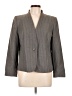 Alfred Dunner 100% Polyester Chevron-herringbone Gray Blazer Size 12 Petite - photo 1