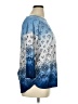 New Directions Blue 3/4 Sleeve Top Size XL - photo 4