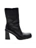 Mia 100% Leather Black Boots Size 6 - photo 1