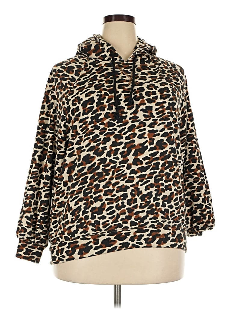 Pre-owned Lou & Grey Poncho In Brown