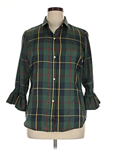 Gretchen Scott Designs 3/4 Sleeve Blouse (view 1)