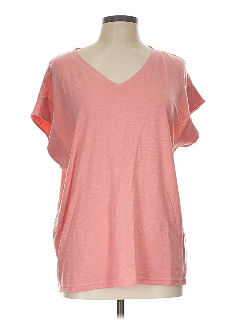 Pre-owned Natural Reflections Short Sleeve T-shirt In Pink