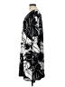 Chico's Print Black Casual Dress Size Lg (2) - photo 5