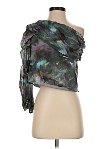 Amanda Uprichard Long Sleeve Blouse (view 1)
