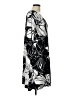 Chico's Print Black Casual Dress Size Lg (2) - photo 4