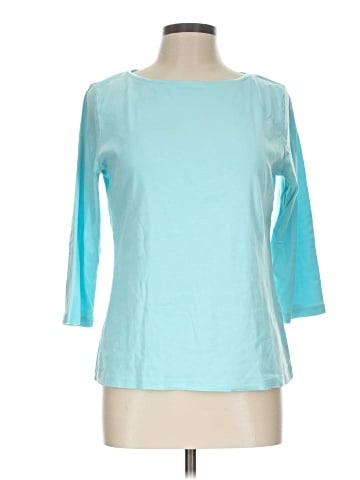 Talbots 3/4 Sleeve T-Shirt (view 1)