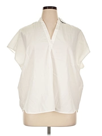 Crown & Ivy Short Sleeve Blouse (view 1)