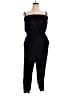 Everlane 100% Triacetate Solid Black Jumpsuit Size XL - photo 1