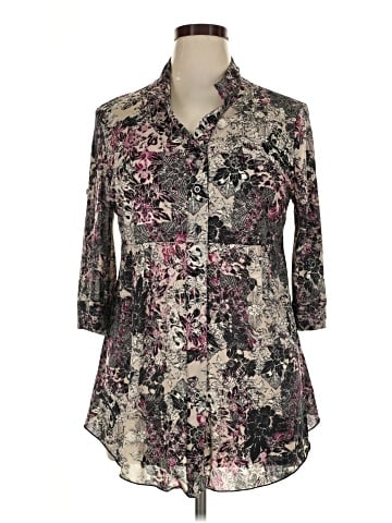Style&Co 3/4 Sleeve Blouse (view 1)