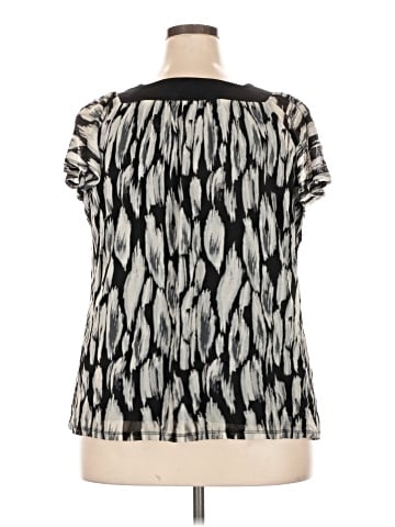Apt. 9 Short Sleeve Blouse (view 2)