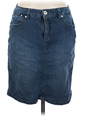 Bandolino Denim Skirt (view 1)