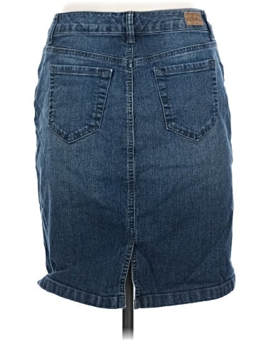 Bandolino Denim Skirt (view 2)