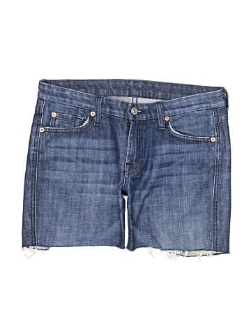 7 For All Mankind Denim Shorts (view 1)