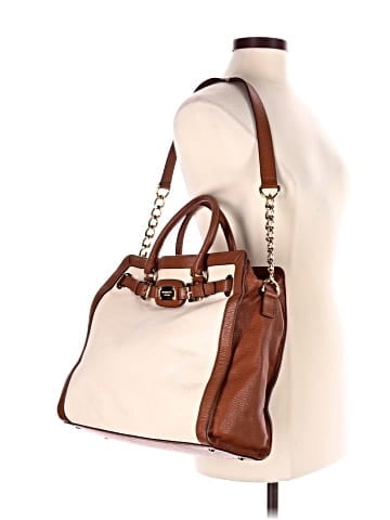 MICHAEL Michael Kors Leather Satchel (view 2)