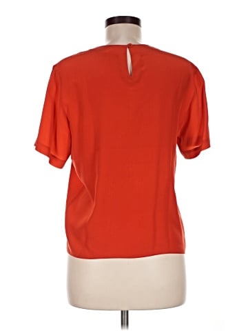Anna and Frank Short Sleeve Silk Top (view 2)