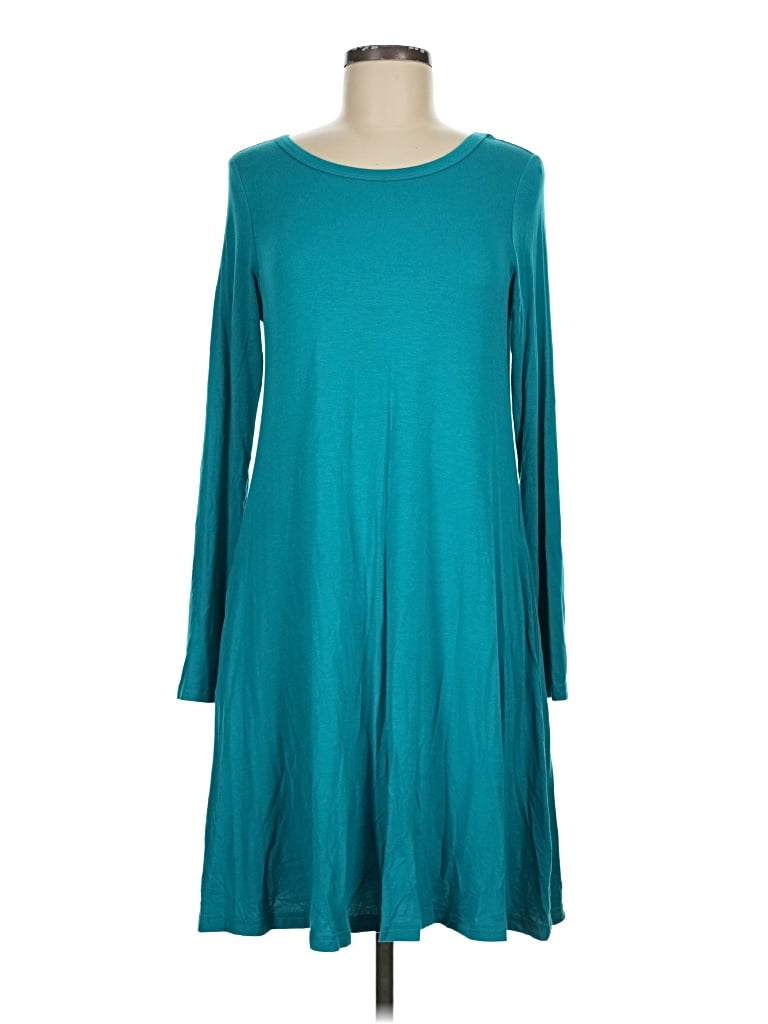 Pre-owned Viishow Casual Dress In Teal