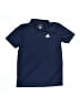 Adidas 100% Polyester Blue Short Sleeve Polo Size 14 - 16 - photo 1