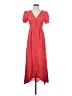 Shein 100% Polyester Red Casual Dress Size 2 - photo 1