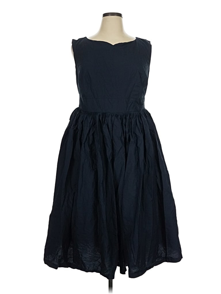 Pre-owned Modcloth Casual Dress In Blue