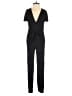 Bar III Solid Black Jumpsuit Size XXS - photo 1