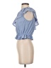 Japna Blue Sleeveless Blouse Size S - photo 5