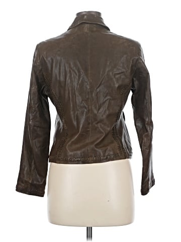 Jones New York Collection Leather Jacket (view 2)