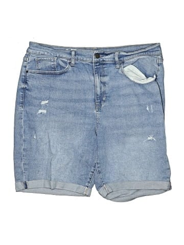 a.n.a. A New Approach Denim Shorts (view 1)
