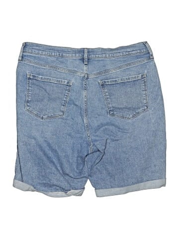 a.n.a. A New Approach Denim Shorts (view 2)