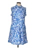 Emerald 18 Paisley Blue Casual Dress Size L - photo 1