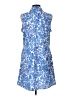 Emerald 18 Paisley Blue Casual Dress Size L - photo 2