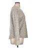 Lucky Brand Animal Print Gray Pullover Sweater Size XXL - photo 4