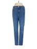 Express Hearts Blue Jeans Size 2 - photo 1