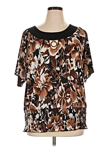 Studio 1940 Short Sleeve Blouse (view 1)
