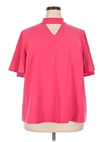Lane Bryant Short Sleeve Blouse (view 1)