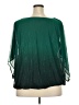 Assorted Brands 100% Polyester Green 3/4 Sleeve Blouse Size 3X - photo 2