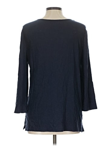 Ann Taylor LOFT Outlet 3/4 Sleeve T-Shirt (view 2)