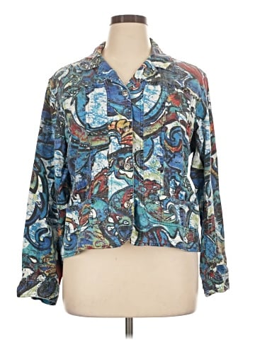 Chico's Long Sleeve Blouse (view 1)