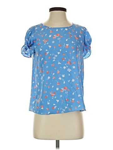 Joie Short Sleeve Blouse (view 1)