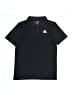 Adidas 100% Polyester Black Short Sleeve Polo Size 14 - 16 - photo 1
