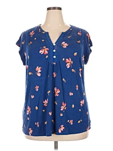 Daniel Rainn Short Sleeve Blouse (view 1)