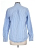 Lands' End Stripes Blue Long Sleeve Button-Down Shirt Size 10 (tall) - photo 2