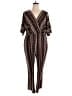BLOOMCHIC Print Black Jumpsuit Size 18 - photo 1