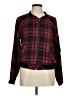 Sanctuary 100% Rayon Plaid Red Jacket Size M - photo 1