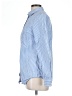 Lands' End Stripes Blue Long Sleeve Button-Down Shirt Size 10 (tall) - photo 5