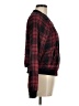 Sanctuary 100% Rayon Plaid Red Jacket Size M - photo 4