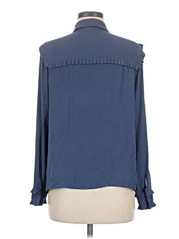 Topshop Long Sleeve Blouse (view 2)
