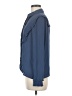 Topshop 100% Polyester Blue Long Sleeve Blouse Size 6 - photo 5