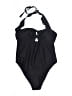 Shein Solid Black One Piece Swimsuit Size 2XL - photo 1