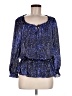 Cynthia Steffe 100% Polyester Blue Long Sleeve Blouse Size M - photo 1
